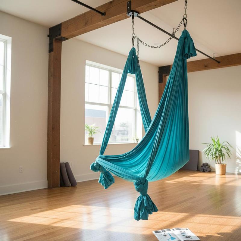 Home Gym Guide - Aerial Yoga Hammock 11 Yards For