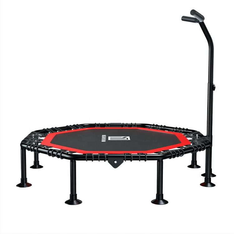 Home Gym For Kids - Trampoline with Adjustable Handle Bar Fitness