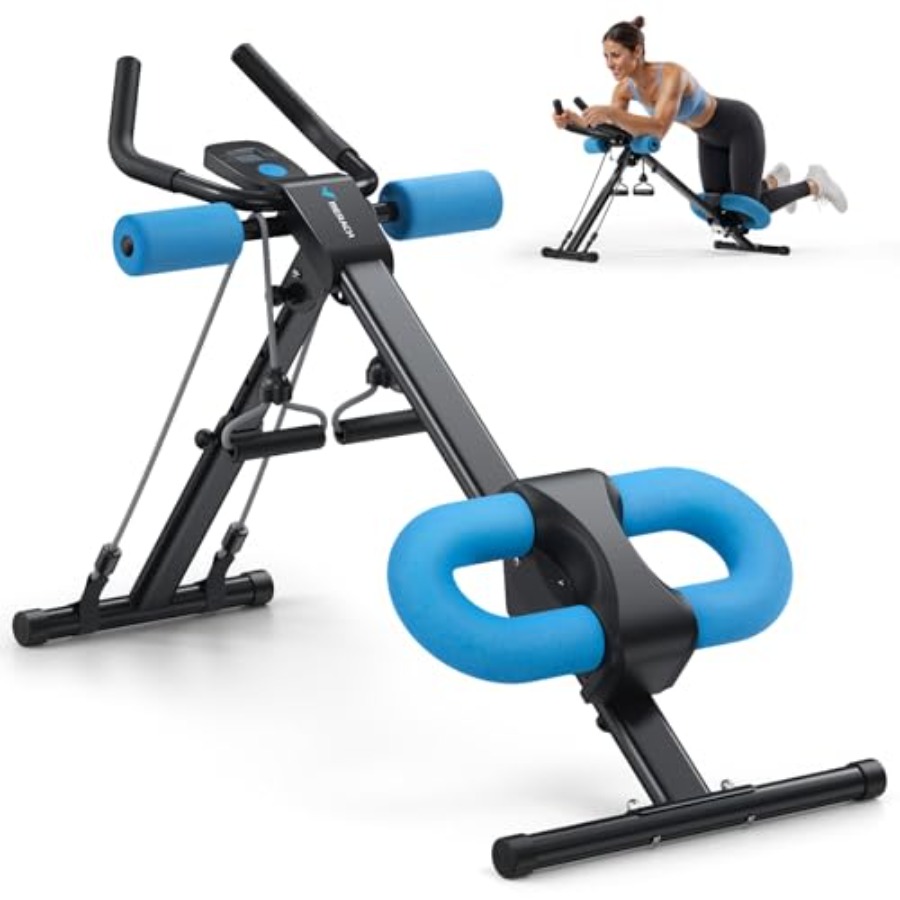 Home Gym Trainer - Home gym ab machine: adjustable, foldable