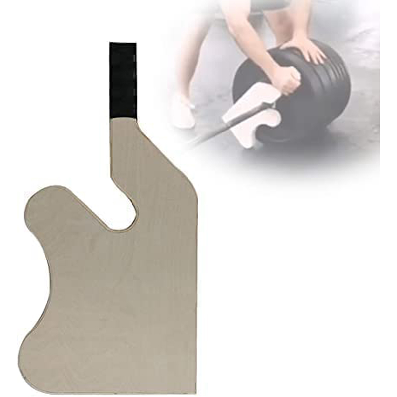 Deadlift Jack Barbell - Wooden Mini Deadlift Barbell Jack, Compact