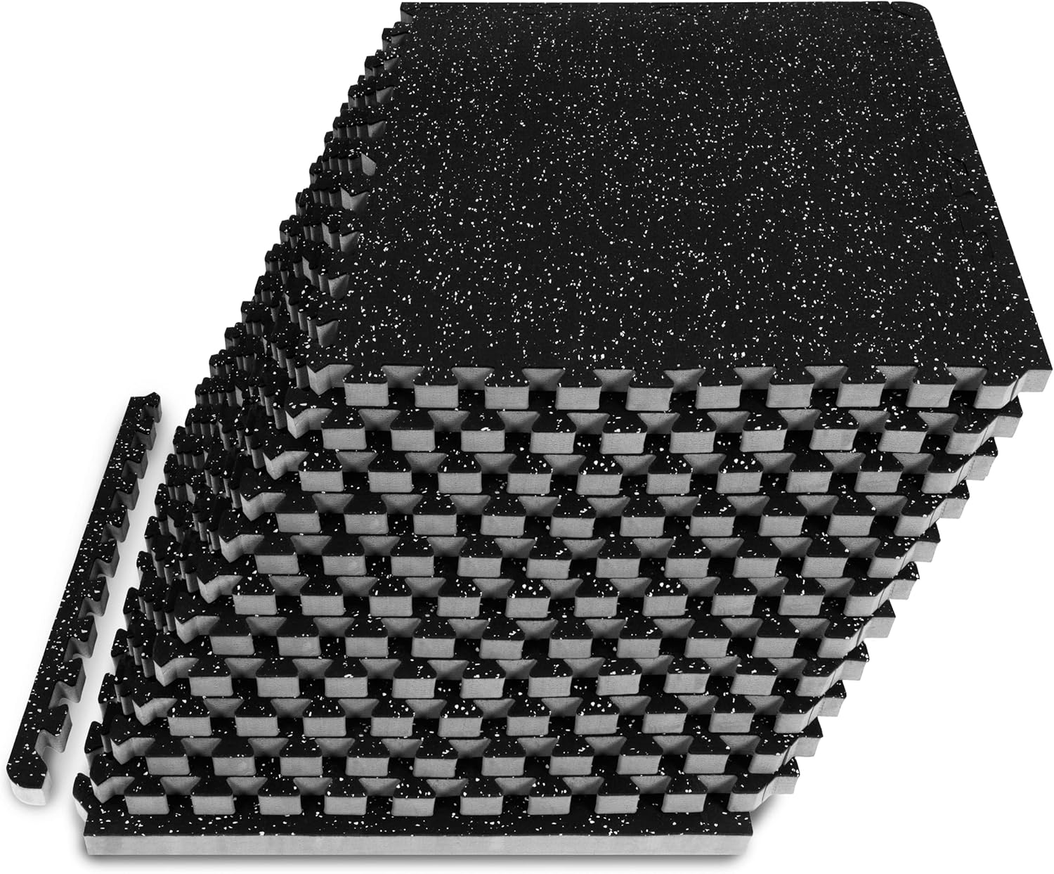 Home Gym Rubber Flooring - Exercise Puzzle Mat 3/4-Inch, EVA Foam