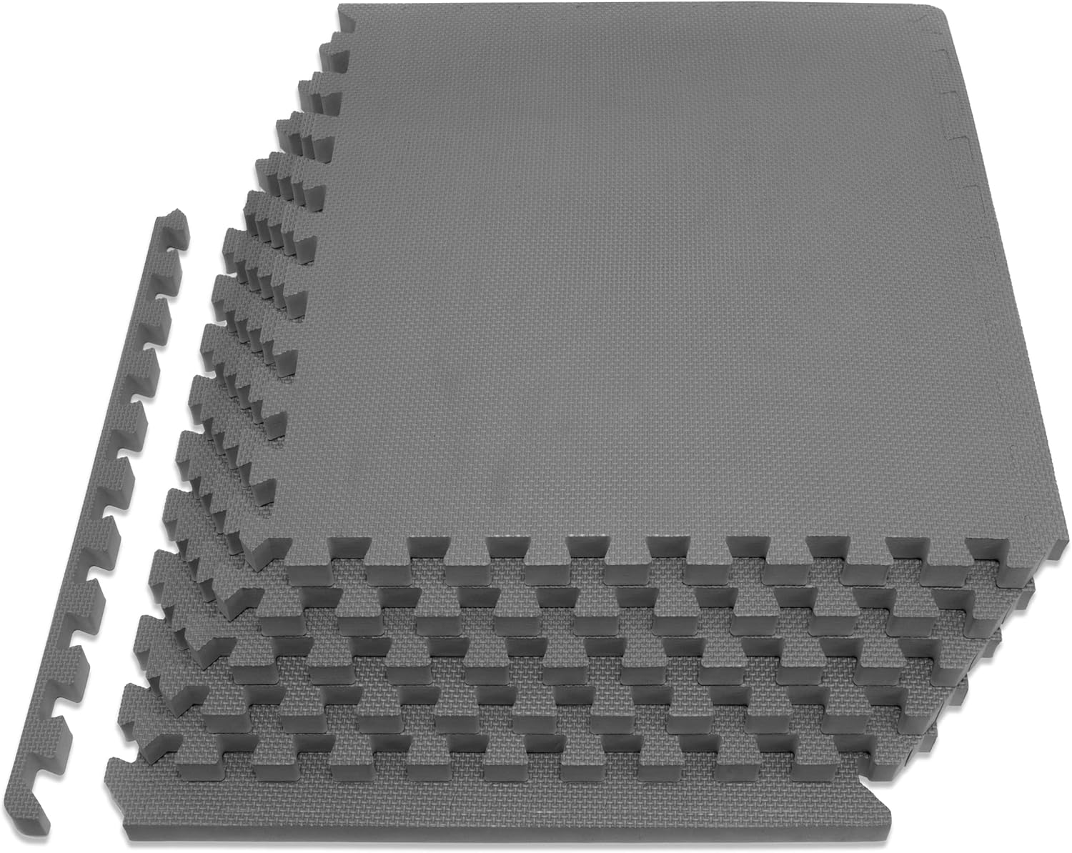Home Gym Rubber Flooring - Exercise Puzzle Mat 3/4-inch Thick EVA