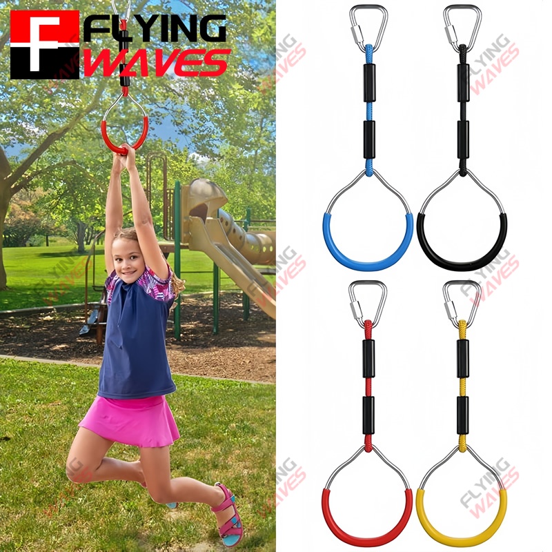 Home Gym For Kids - Kids Hanging GYM Ring Swing Climbing
