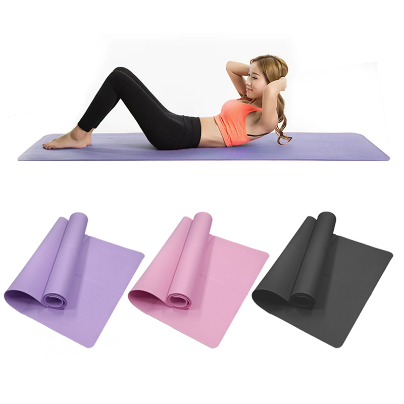 Home Gym Rubber Flooring - 4MM Thick EVA Yoga Mats Anti-slip