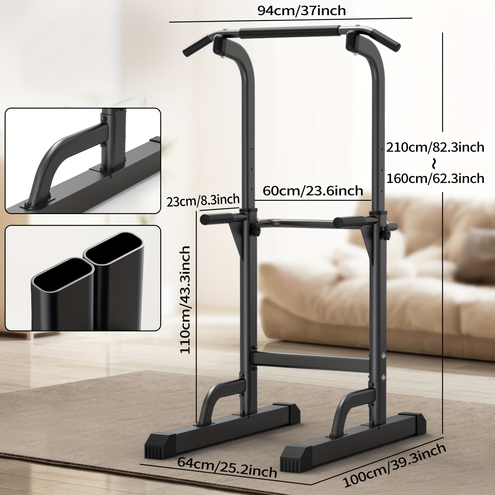 Djustable Height Power Tower D - Home Gym Multi avis et prix