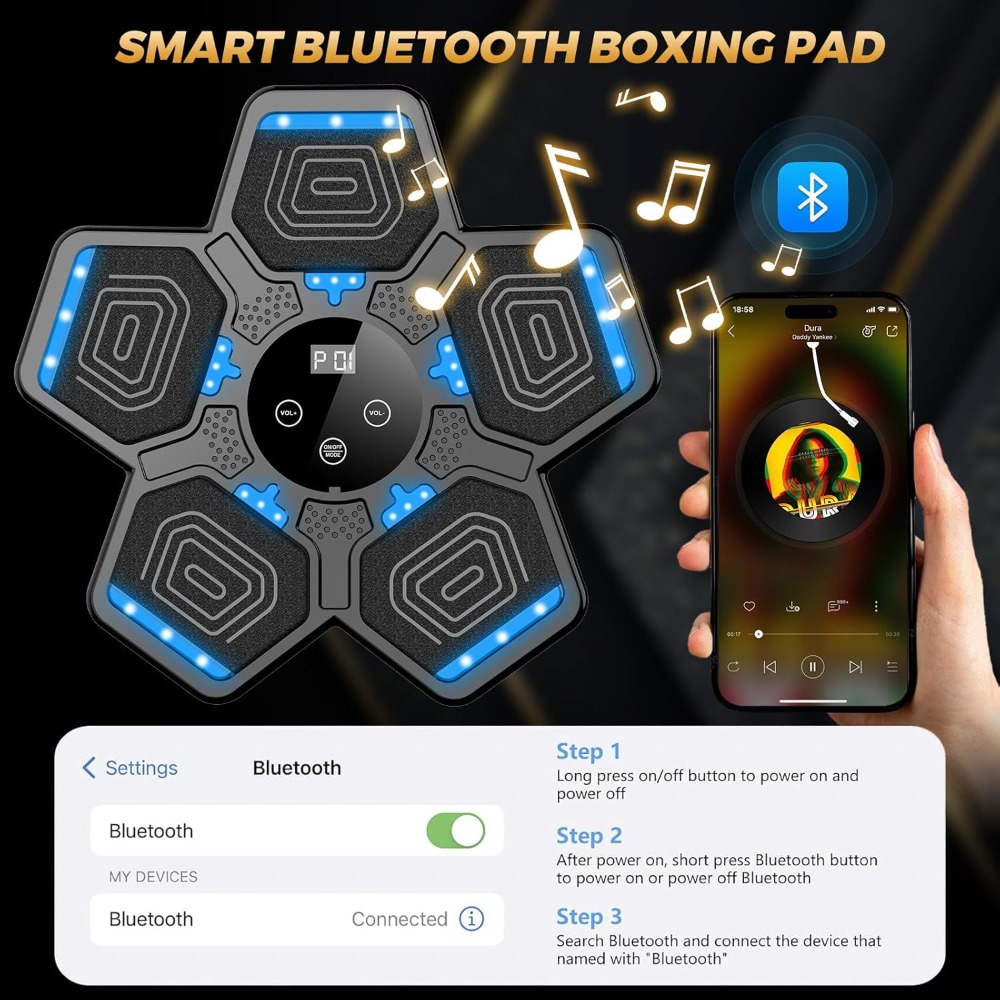 Music Boxing Machine for Adult - Home Gym For Kids avis et prix