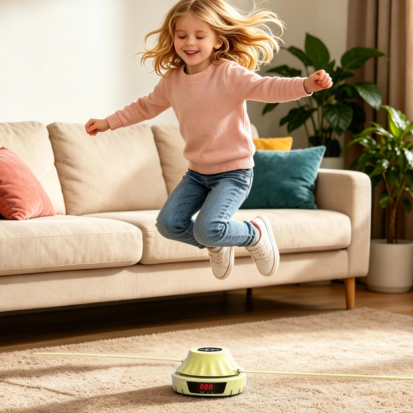 Auto Jump Trainer Lcd Counter  - Home Gym For Kids avis et prix