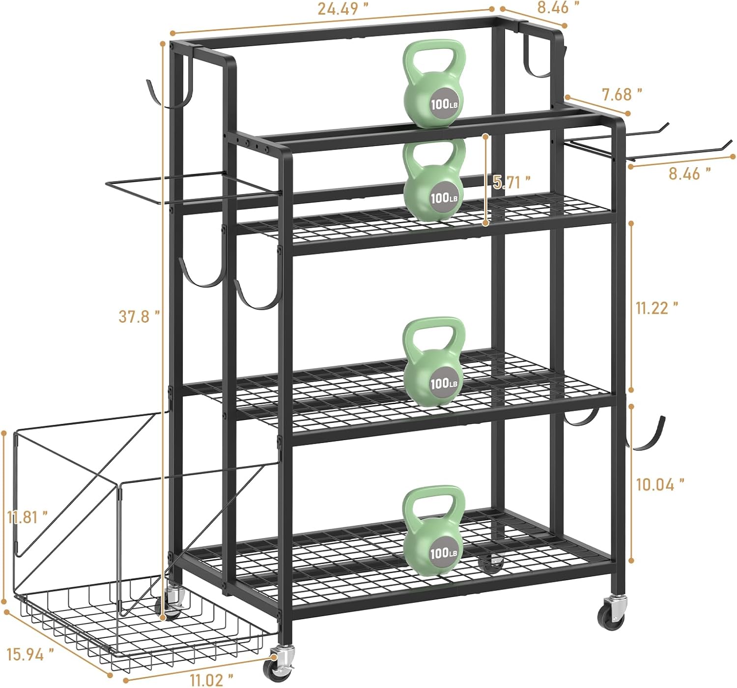 Home Gym Storage, No Material  - Home Gym Training avis et prix