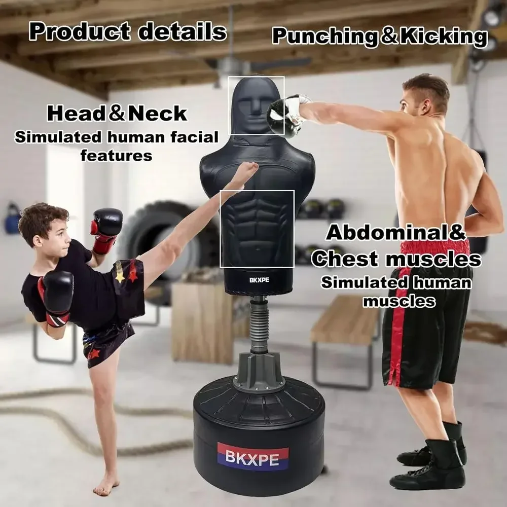 Sturdy Leather Punching Bag wi - Home Gym For Kids avis et prix