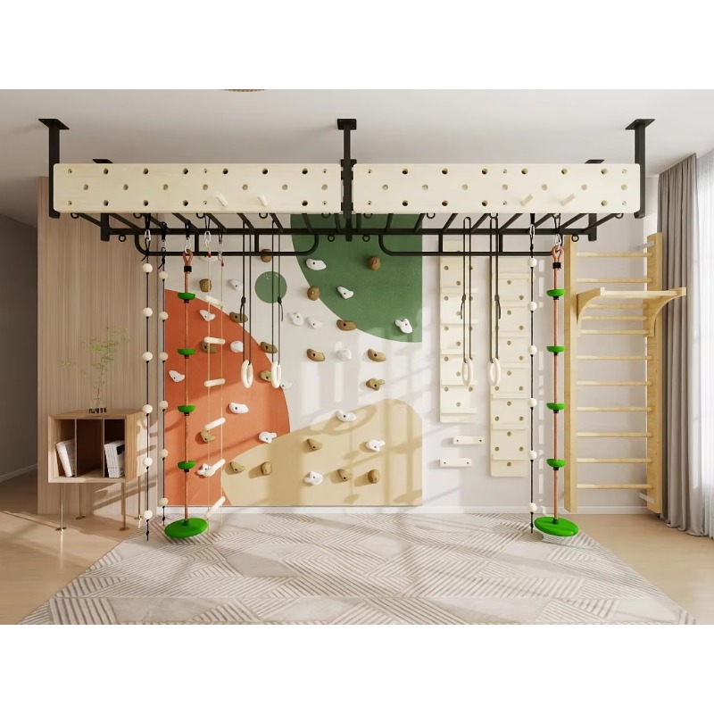 Kids Indoor Plywood Climbing W - Home Gym For Kids avis et prix