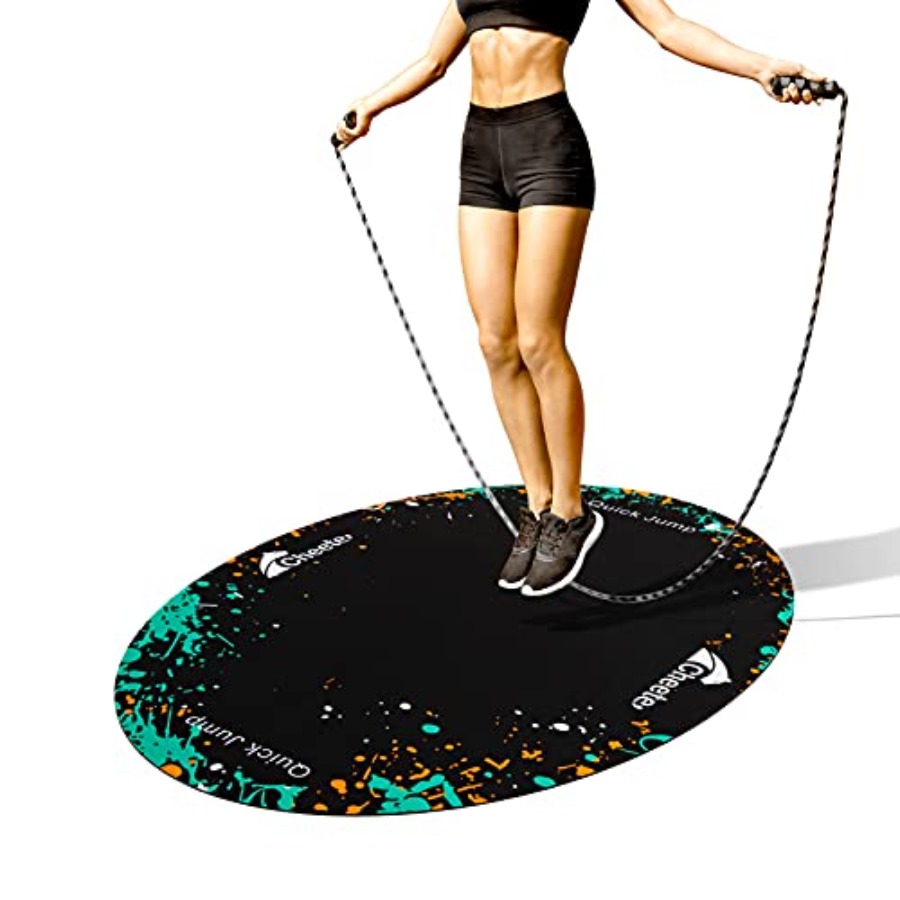 Jump Rope Mat Large Rubber Exe - Home Gym Rubber Flooring avis et prix