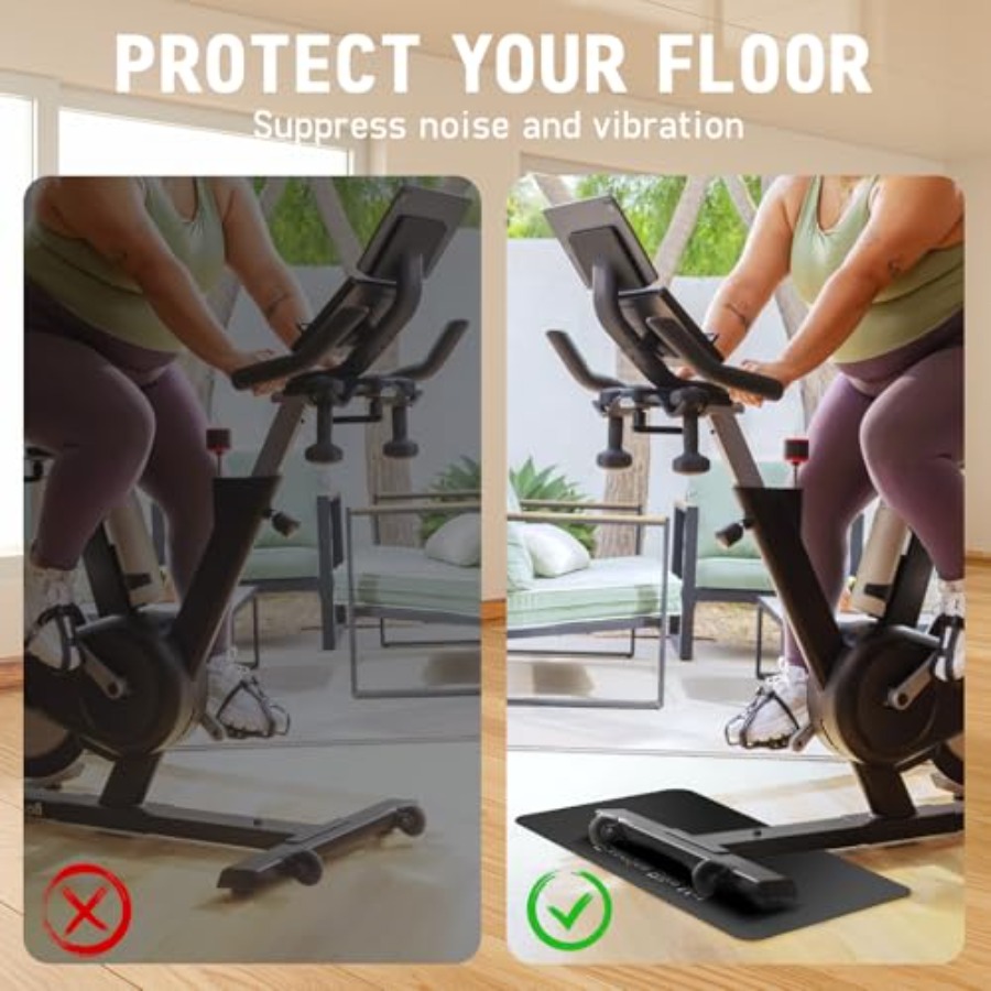 Home gym non-slip exercise mat - Home Gym Rubber Flooring avis et prix