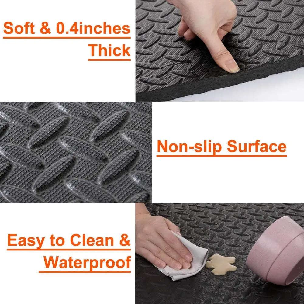 Puzzle Fitness Mat EVA Interlo - Home Gym For Kids avis et prix