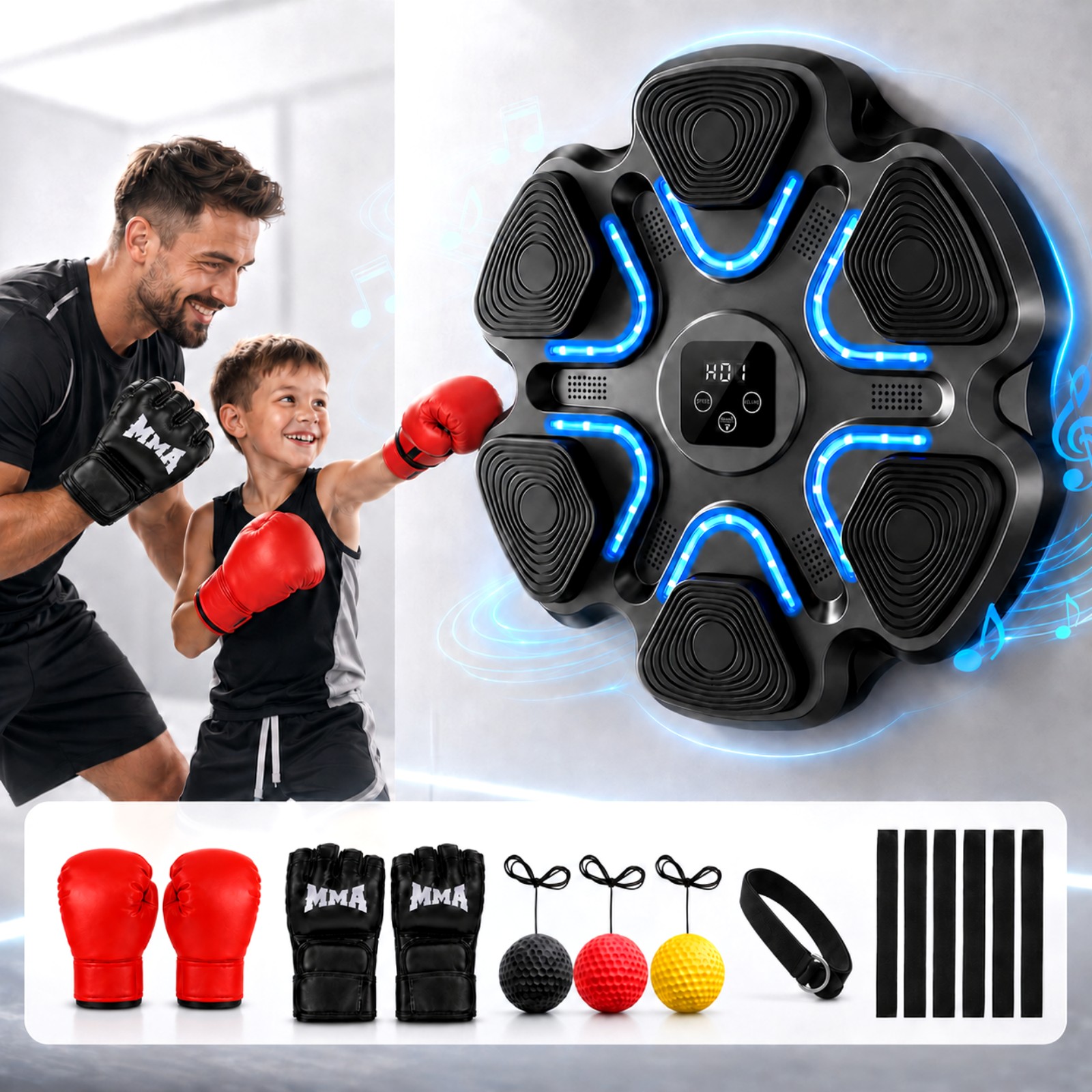 Music Boxing Machine Kids Adul - Home Gym For Kids avis et prix