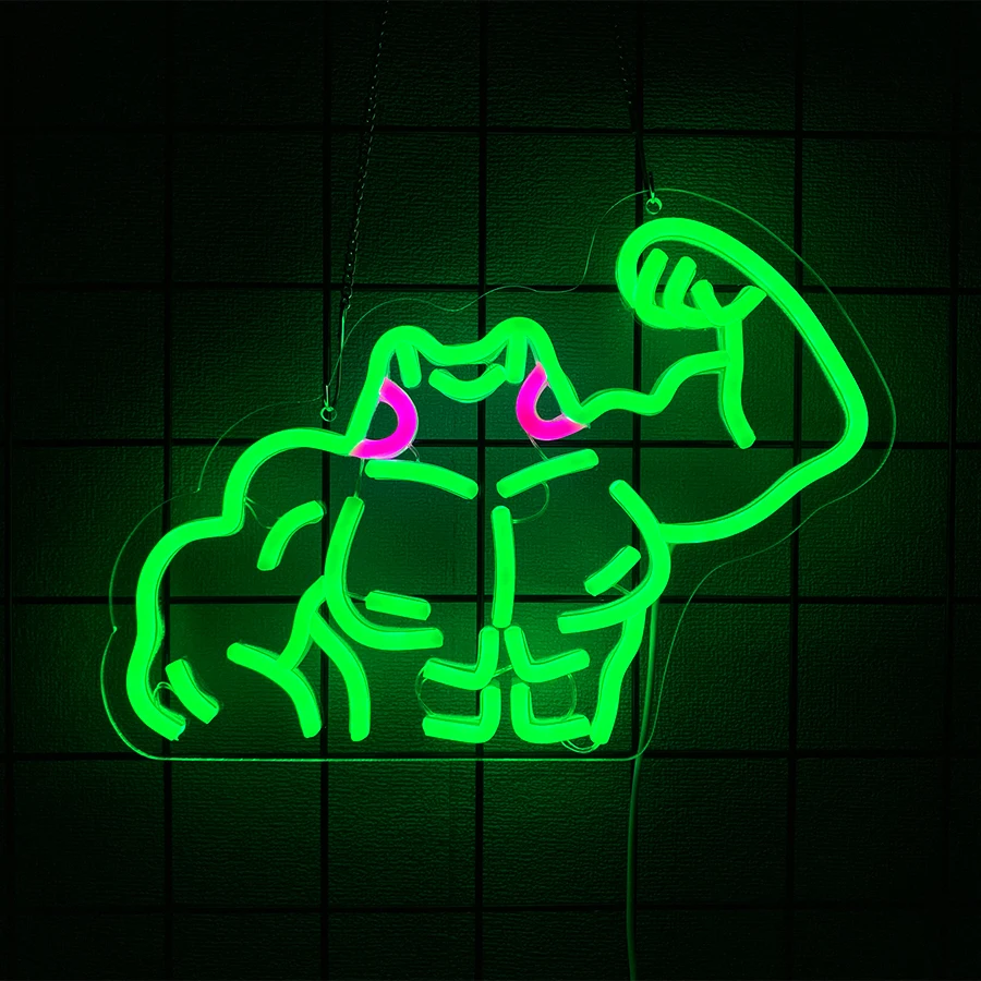 Fitness Led Neon Sign for Busi - Home Gym Icon avis et prix