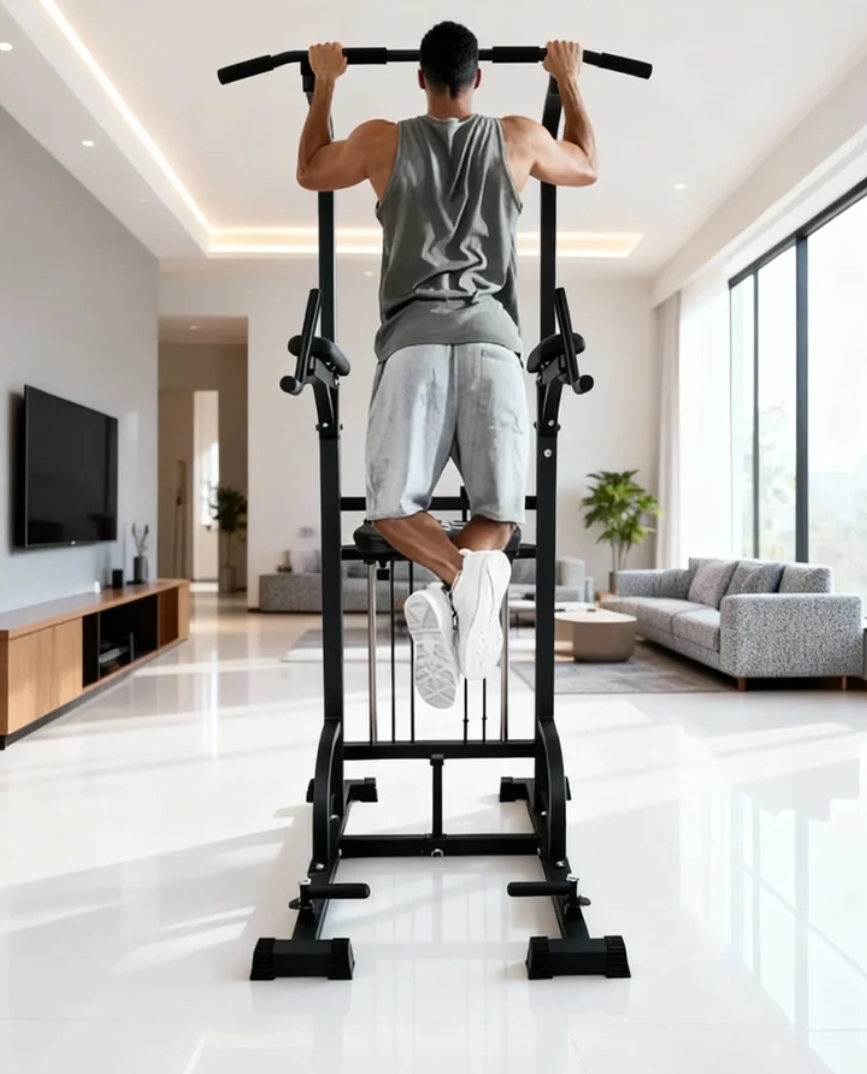 Power Tower Pull-Up Dip Statio - Home Gym Multi avis et prix