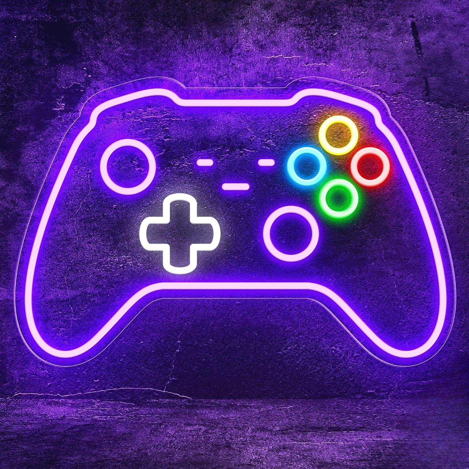 Gamer Neon Sign Gamepad Shaped - Home Gym Neon Sign avis et prix