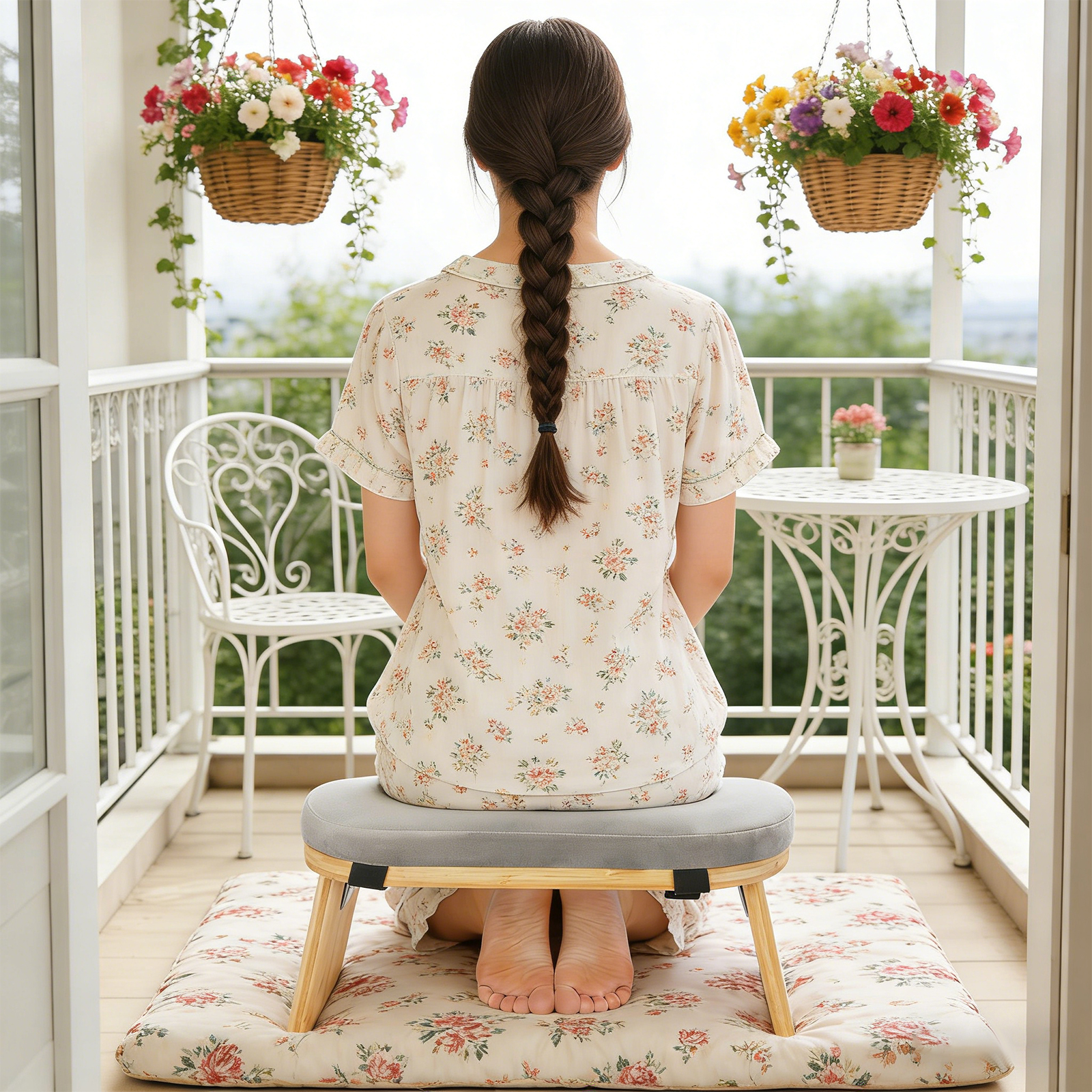 Foldable Meditation Bench, Por - Home Gym Furniture avis et prix