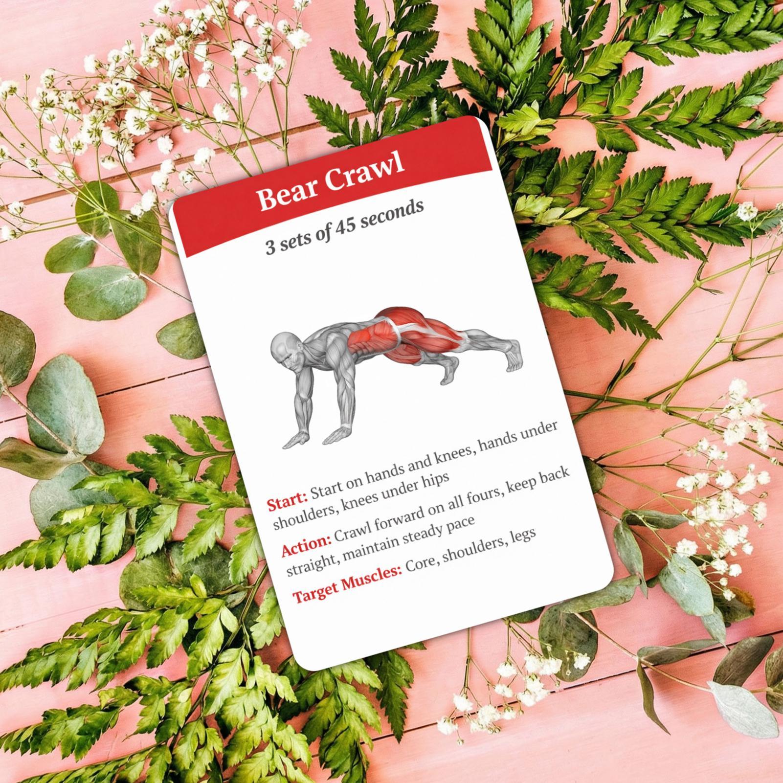 Workout Cards Deck 36 Pieces H - Home Gym Guide avis et prix