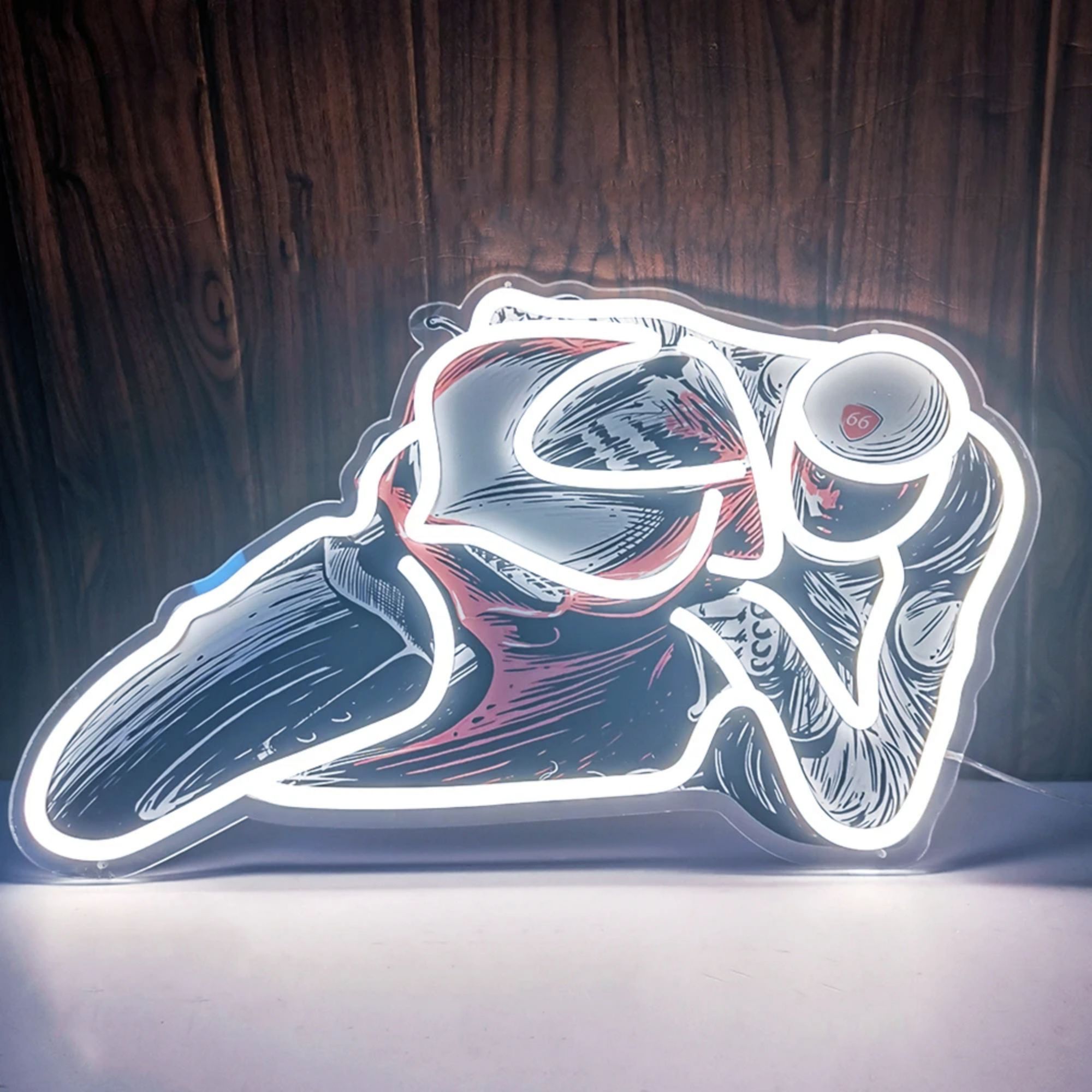 Motorcycle Race Neon Sign LED  - Home Gym Neon Sign avis et prix
