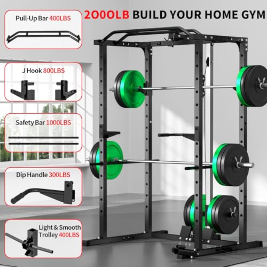 Home gym power rack with LAT p - Home Gym Multi avis et prix