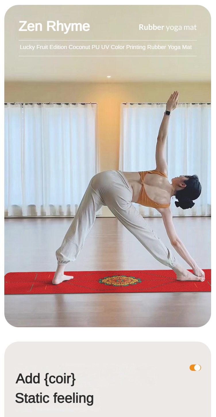 Zen Rhyme Frosted Pu Natural R - Home Gym Rubber Flooring avis et prix