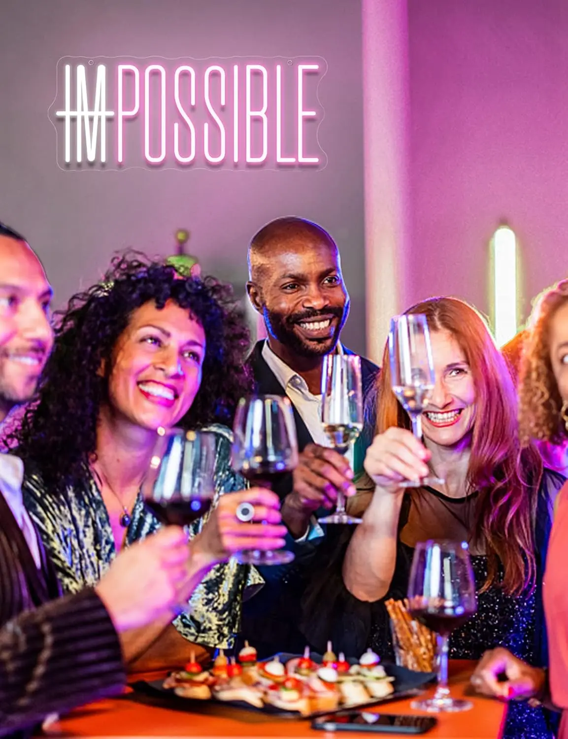 I'm Possible Neon Sign Party D - Home Gym Neon Sign avis et prix
