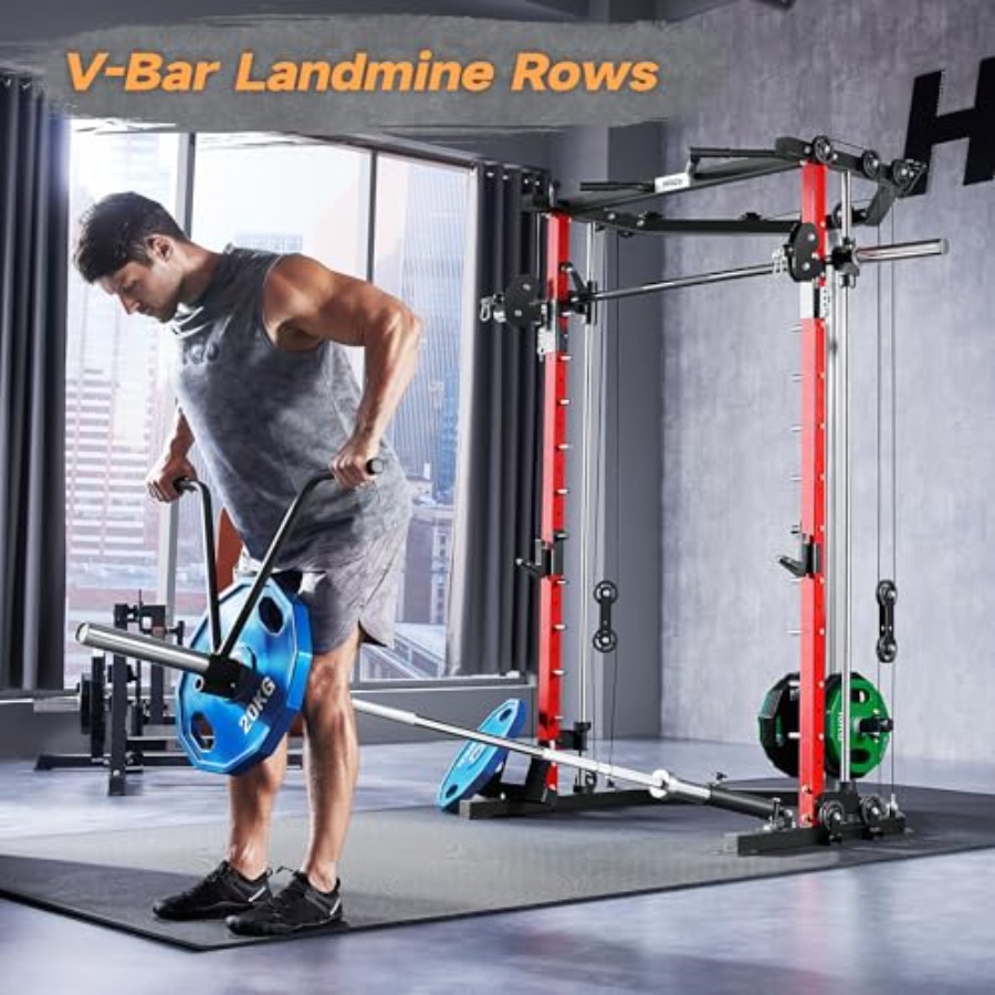 All-in-One Power Cage with Pul - Home Gym All In One avis et prix
