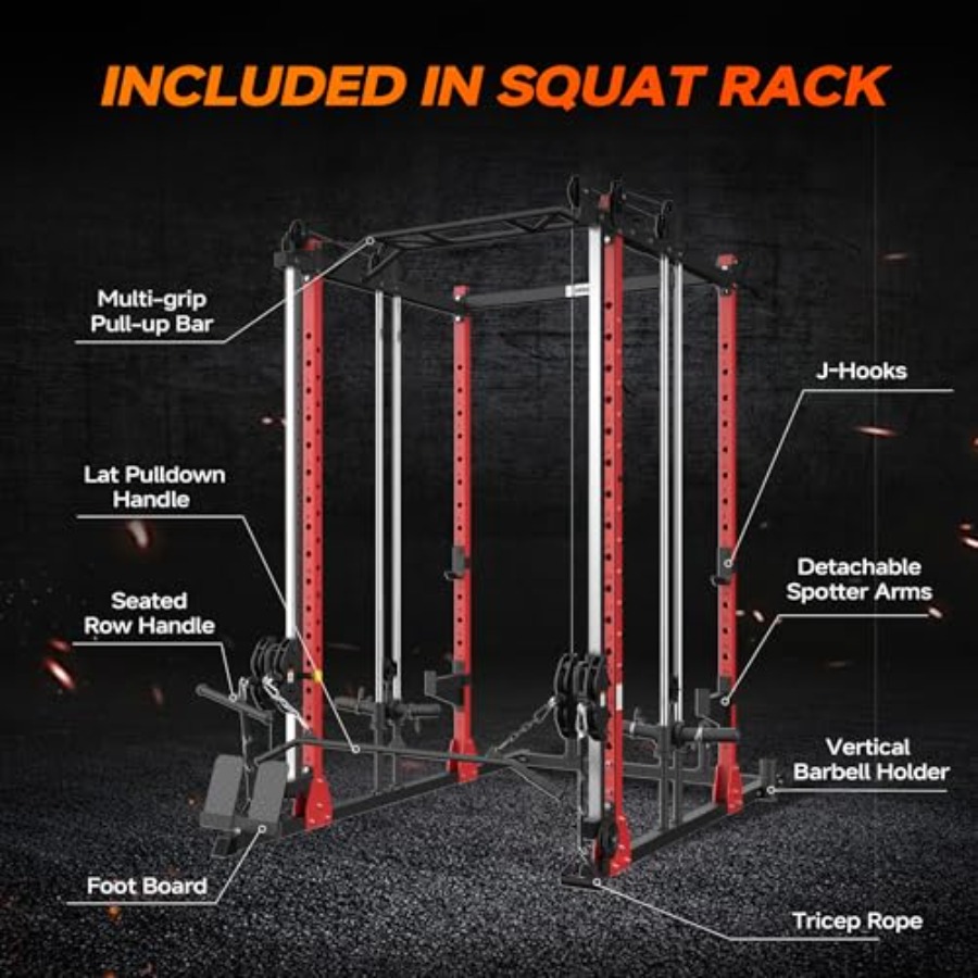 All-in-One Power Rack with Smi - Home Gym All In One avis et prix