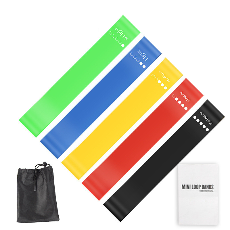 5Pcs TPE Resistance Bands Set  - Home Gym Furniture avis et prix