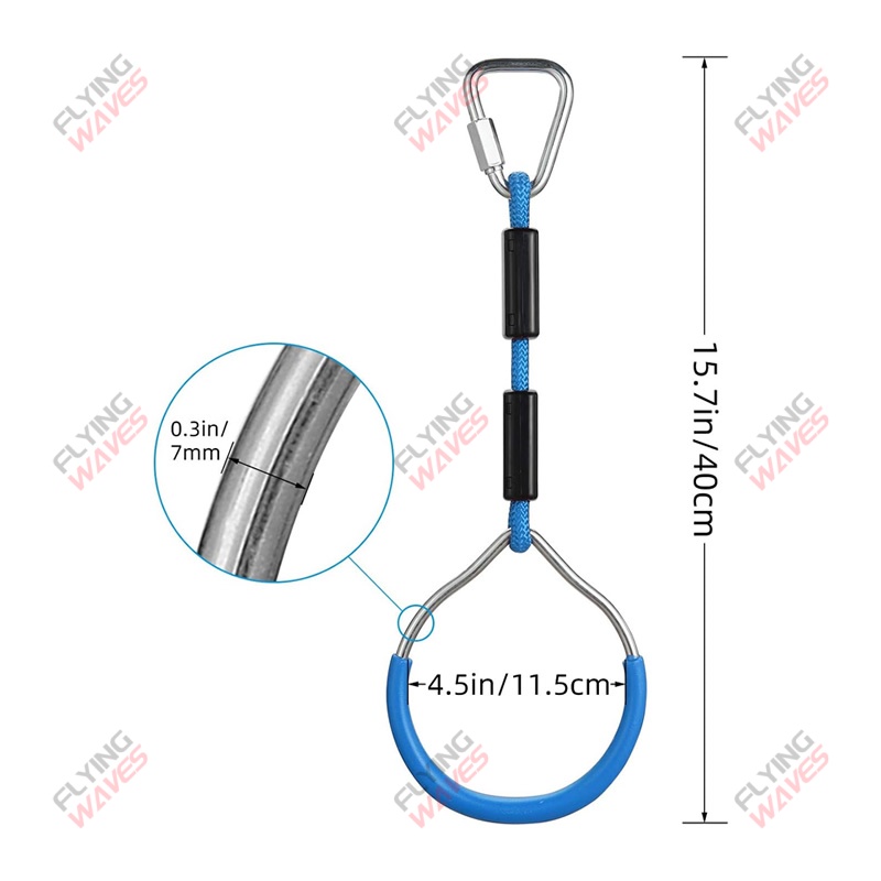 Kids Hanging GYM Ring Swing Cl - Home Gym For Kids avis et prix