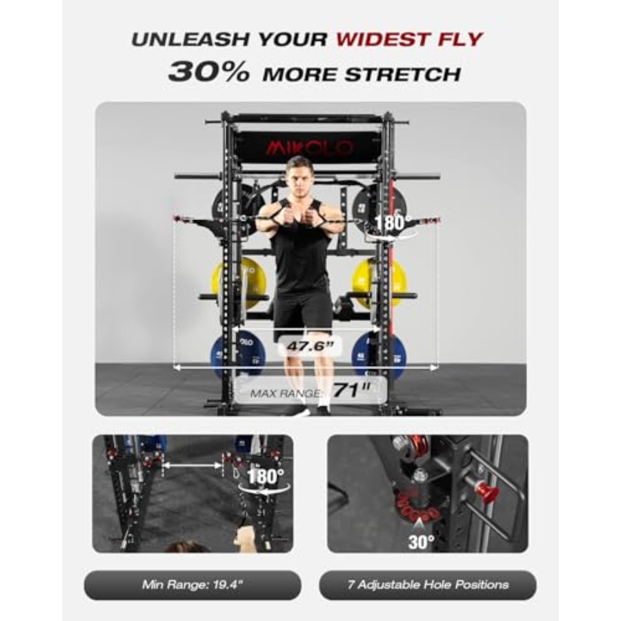 Home gym Smith machine: steel, - Home Gym Multi avis et prix