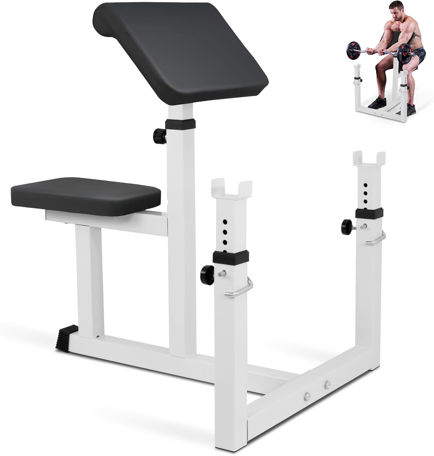 Preacher Curl Weight Bench Adj - Home Gym All In One avis et prix