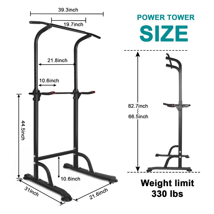 Power Tower Workout Dip Statio - Home Gym Multi avis et prix