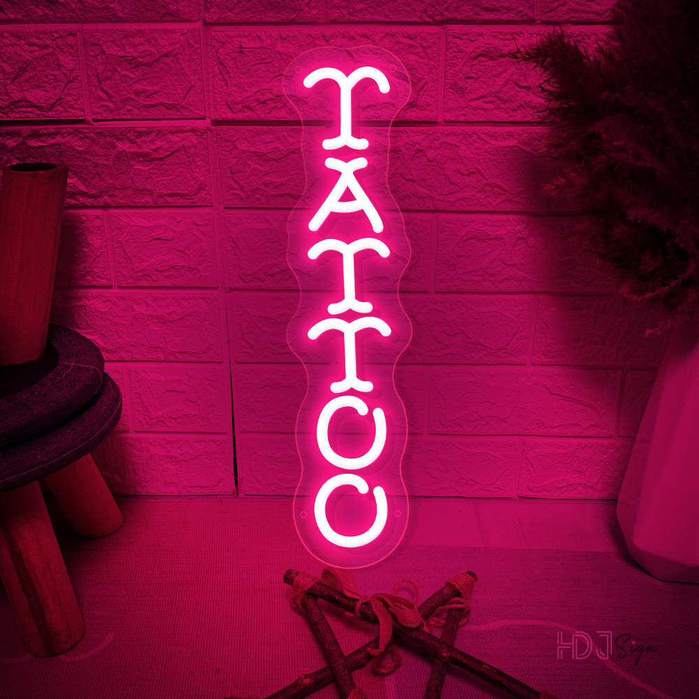 Tattoo Neon Led Sign Beauty Sa - Home Gym Neon Sign avis et prix
