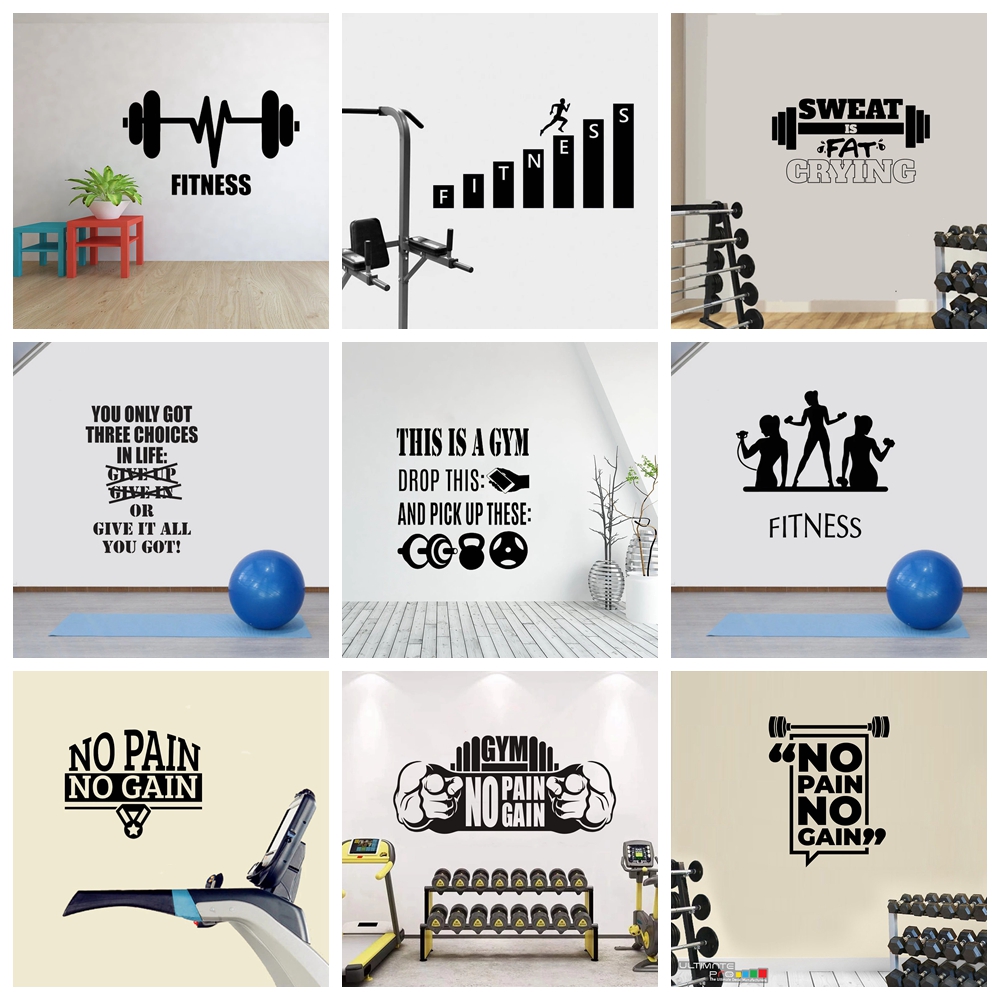 1 pc hot sale GYM culture Wall - Home Gym For Kids avis et prix