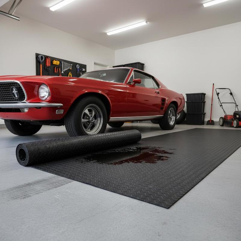 Free Shipping-Diamond Pattern  - Home Gym Rubber Flooring avis et prix