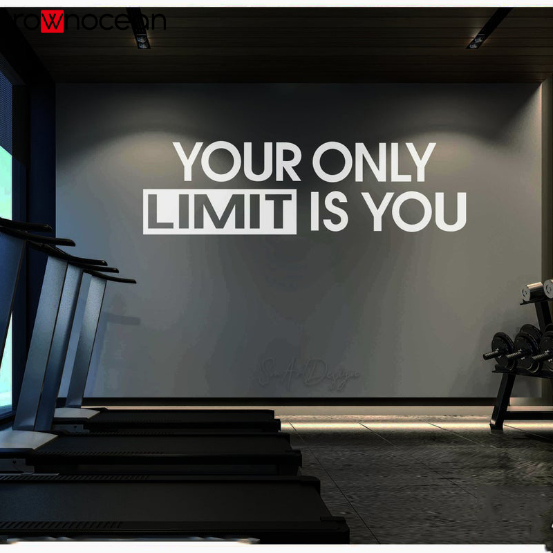 Your only limit is you - Wall  - Home Gym Furniture avis et prix