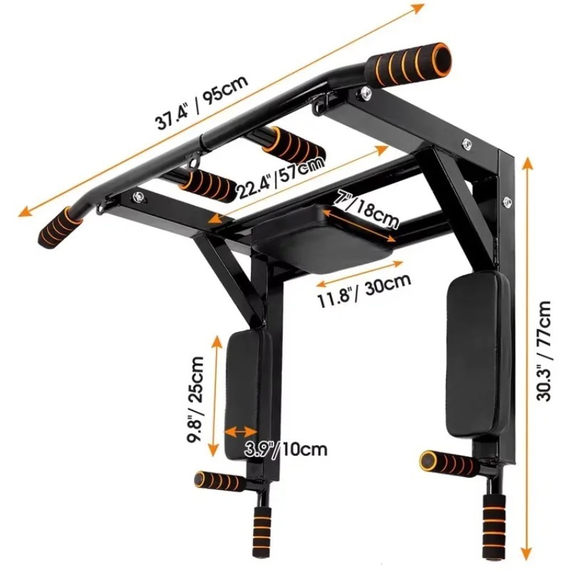 Wall-Mounted Pull-Up Bar for I - Home Gym Multi avis et prix