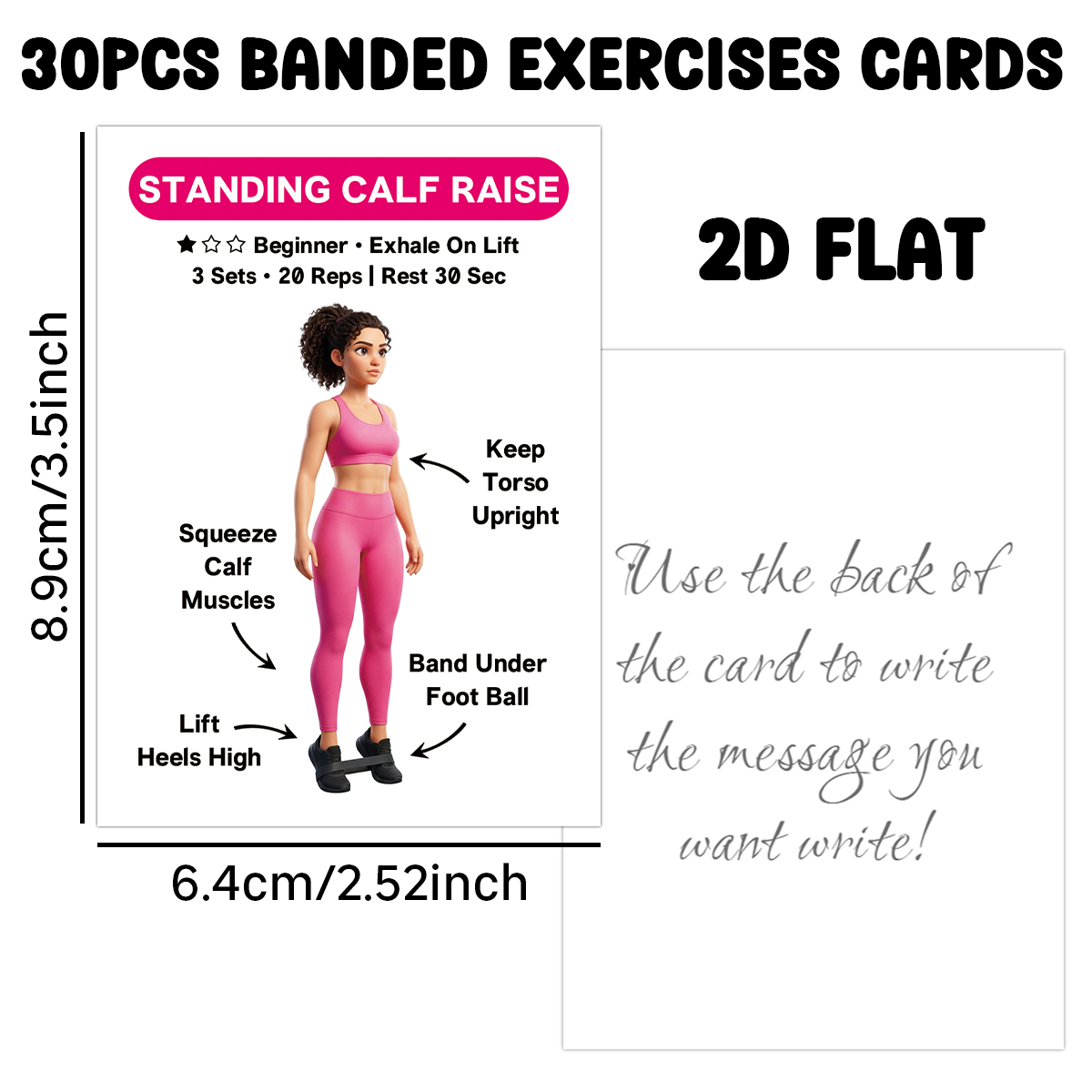30pcs Banded Exercise Cards,Fu - Home Gym Guide avis et prix